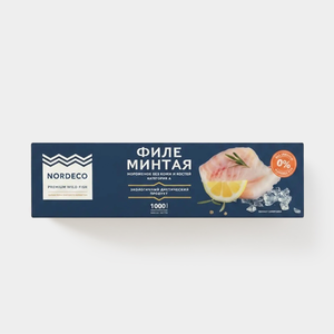 Филе минтая «NORDECO», 600 г
