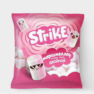 Маршмеллоу «Strike» Двойной, 90 г