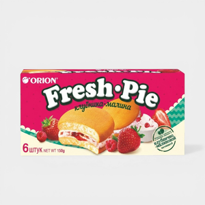 Пирожное «Fresh Pie» Клубника – малина, 150 г Пирожное «Fresh Pie» Клубника – малина, 150 г
