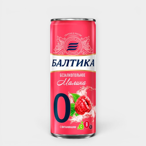 Напиток пивной «Балтика» Малина, 330 мл