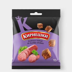 Сухарики «Кириешки» со вкусом салями, 40 г