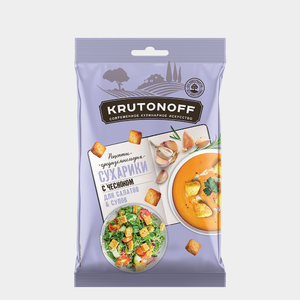 Сухарики «Крутоноф» с чесноком, 100 г