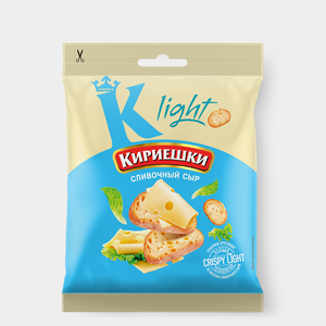 Сухарики «Кириешки Light» со вкусом сливочного сыра, 33 г