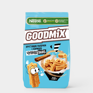 Палочки хрустящие с корицей «GoodMix» Чурросвайб, 210 г Палочки хрустящие с корицей «GoodMix» Чурросвайб, 210 г