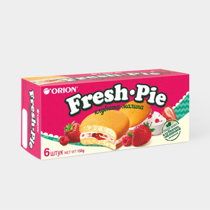 Пирожное «Fresh Pie» Клубника – малина, 150 г Пирожное «Fresh Pie» Клубника – малина, 150 г