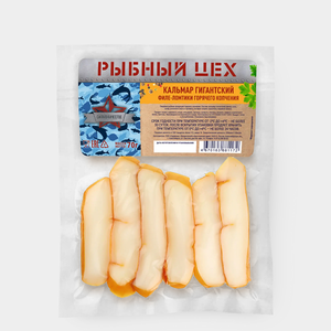Кальмар гигантский «Рыбный цех» филе-ломтики, 70 г