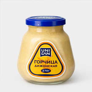 Горчица «Uni Dan» Дижонская, 270 г