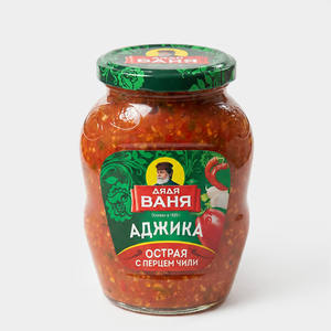 Аджика «Дядя Ваня» острая с перцем чили, 370 г