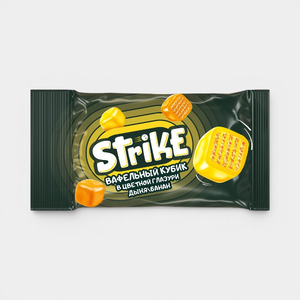 Драже «Strike» «Вафельный микс» банан/дыня, 40 г Драже «Strike» «Вафельный микс» банан/дыня, 40 г