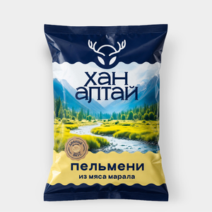 Пельмени «Хан-Алтай» из мяса марала, 700 г Пельмени «Хан-Алтай» из мяса марала, 700 г