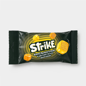 Драже «Strike» «Вафельный микс» банан/дыня, 40 г