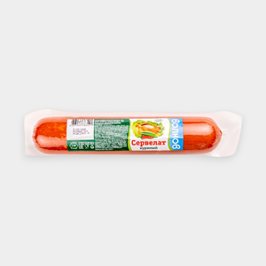 Сервелат «Кузбасский Бройлер» куриный, 340 г