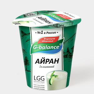 Айран 1% «G-balance» домашний, 230 г Айран 1% «G-balance» домашний, 230 г