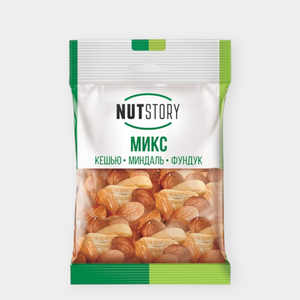 Кешью, миндаль, фундук «NutStory», 34 г Кешью, миндаль, фундук «NutStory», 34 г