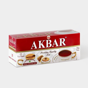 Чай черный «Akbar» Лимитед Эдишн, 25 пакетиков Чай черный «Akbar» Лимитед Эдишн, 25 пакетиков