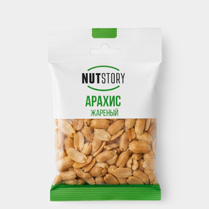 Арахис жареный «NutStory», 43 г Арахис жареный «NutStory», 43 г