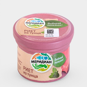Риет «Меридиан» из тунца, 100 г