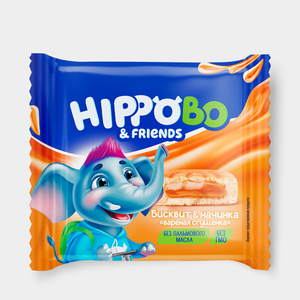 Пирожное «HIPPOBO» с начинкой «вареная сгущенка», 32 г Пирожное «HIPPOBO» с начинкой «вареная сгущенка», 32 г