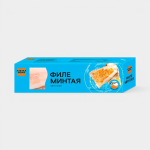 Минтай «Азбука моря» филе, 700 г Минтай «Азбука моря» филе, 700 г