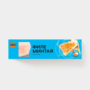 Минтай «Азбука моря» филе, 700 г Минтай «Азбука моря» филе, 700 г