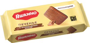 Печенье «Яшкино» с шоколадным вкусом, 170 г