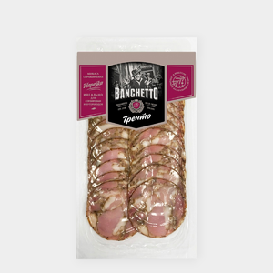 Деликатес из свинины в/к «Banchetto» Тренто с можжевельником, 100 г