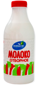 Молоко 3.6% «Зеленый луг» пастеризованное отборное, 750 г, 750 мл Молоко 3.6% «Зеленый луг» пастеризованное отборное, 750 г, 750 мл