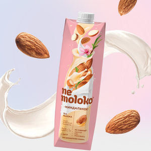 Напиток на рисовой основе «NeMoloko» «Миндальный», 1 л Напиток на рисовой основе «NeMoloko» «Миндальный», 1 л