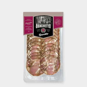 Деликатес из свинины в/к «Banchetto» Тренто с можжевельником, 100 г