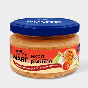Икра рыбная «Mare» с томатами и жареным луком, 165 г