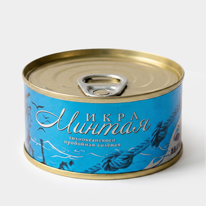 Икра минтая пробойная, соленая, 130 г Икра минтая пробойная, соленая, 130 г