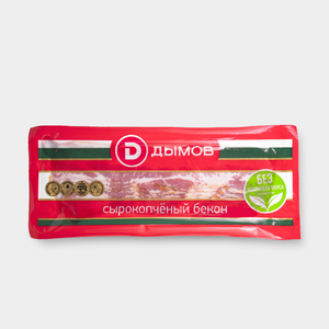 Бекон «Дымов» сырокопченый, 150 г