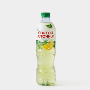 Холодный зеленый чай «Святой источник» с лимоном, 1 л
