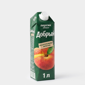 Напиток «Добрый» Персик-яблоко, 1 л
