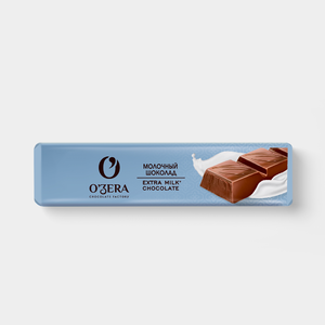 Батончик «O'Zera» молочный шоколад Extra milk, 45 г