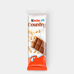Шоколад молочный «Kinder» Country cо злаками, 23,5 г