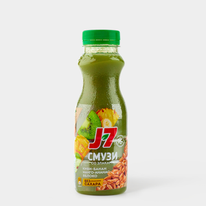 Смузи «J7» киви-ананас-злаки, 300 мл Смузи «J7» киви-ананас-злаки, 300 мл