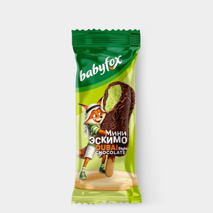 Эскимо «Babyfox» Дубайский шоколад, 45 г Эскимо «Babyfox» Дубайский шоколад, 45 г