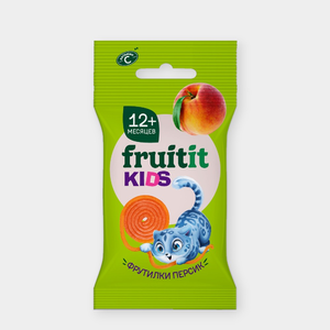 Пастилки Фрутилки «FRUIT IT KIDS» Персик, 15 г