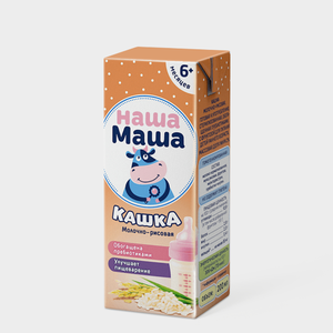 Кашка «Наша Маша» молочно-рисовая, 200 мл Кашка «Наша Маша» молочно-рисовая, 200 мл