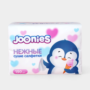 Салфетки «JOONIES» сухие, 150шт Салфетки «JOONIES» сухие, 150шт