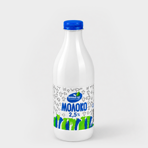 Молоко 2.5% «Зеленый луг», 1,4 кг