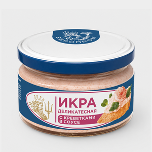 Икра деликатесная «Европром» с креветкой, 160 г