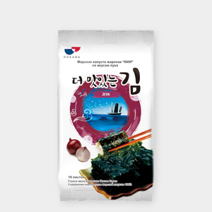Морская капуста нори «Hokang» жареная «КИМ» со вкусом лука, 5 г Морская капуста нори «Hokang» жареная «КИМ» со вкусом лука, 5 г