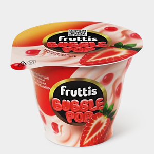 Йогурт 4.4% «Fruttis» со вкусом клубники и желейными шариками, 180 г Йогурт 4.4% «Fruttis» со вкусом клубники и желейными шариками, 180 г