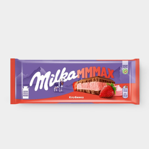 Шоколад молочный «Milka MMMAX» Клубника, 253 г Шоколад молочный «Milka MMMAX» Клубника, 253 г