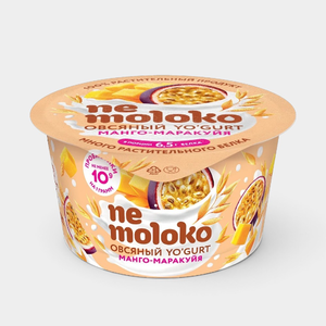 Йогурт овсяный «NeMoloko» Манго-маракуйя, 130 г Йогурт овсяный «NeMoloko» Манго-маракуйя, 130 г