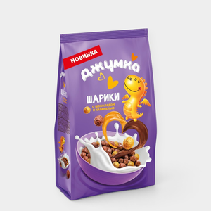 Готовый завтрак «Джумка» с шоколадом и карамелью, 198 г
