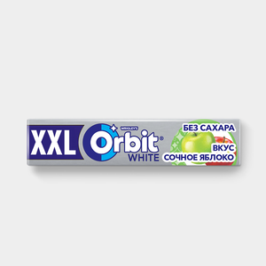 Жевательная резинка «Orbit» XXL, сочное яблоко, 19 г Жевательная резинка «Orbit» XXL, сочное яблоко, 19 г