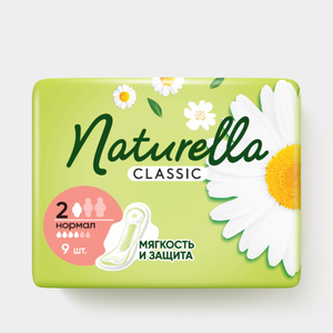 Прокладки «Naturella» Camomile Normal Single, 9 штук, 115 г Прокладки «Naturella» Camomile Normal Single, 9 штук, 115 г